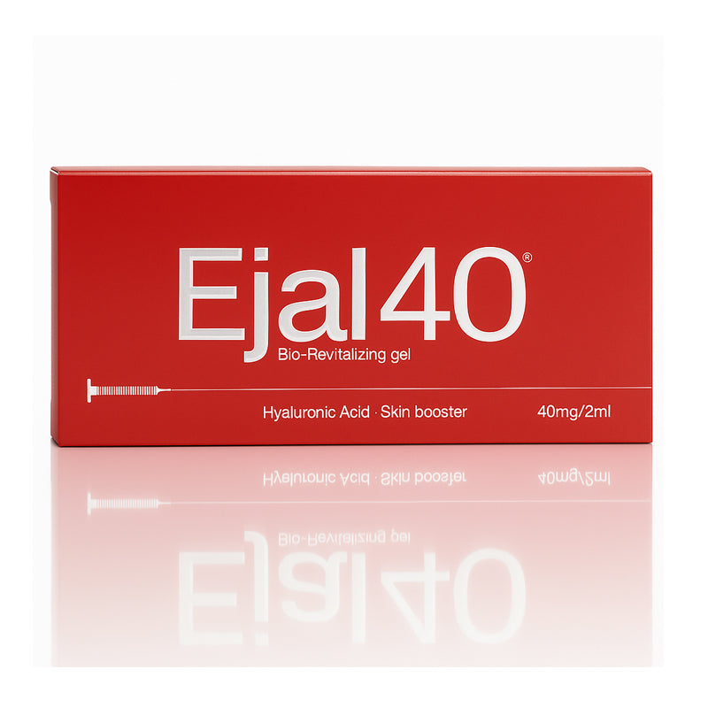 تصویر واقعی بسته EJAL 40، جعبه قرمز ۴۰ میلیگرم در ۲ میلیلیتر